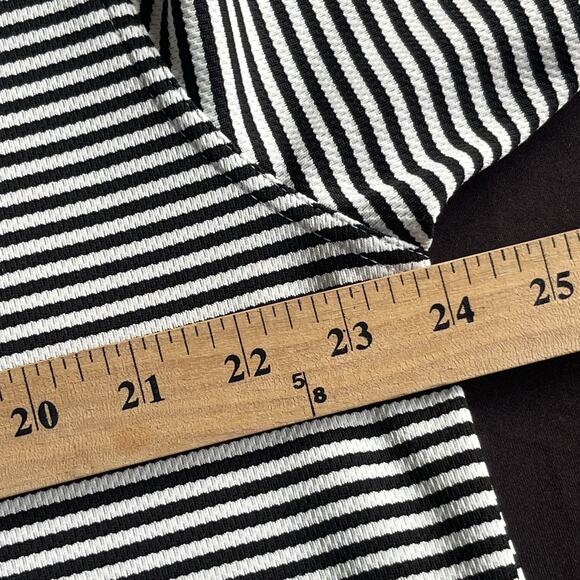 Ping Mens Golf Polo Shirt Extra Large XL Striped Dry Fiber Dynamics Black White - Picture 8 of 10